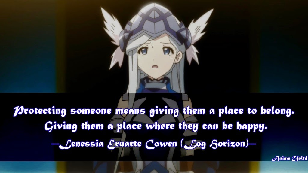 Log Horizon Quotes. QuotesGram