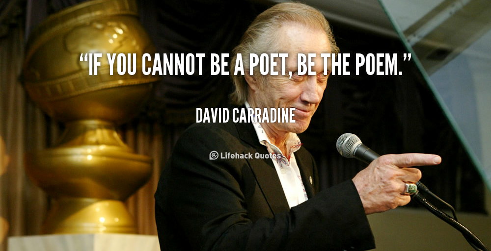 David Carradine Quotes. QuotesGram