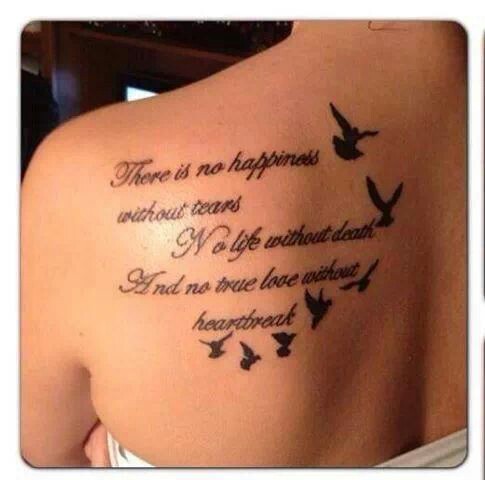 Permanent Women Quotes Tattoo 2000