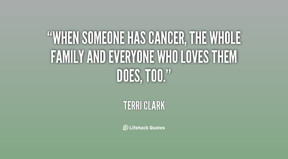 Dealing With Cancer Family Quotes QuotesGram