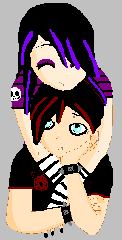 cute anime emo couple Picture 121746331  Blingeecom