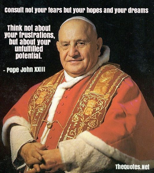 Pope John XXIII Quotes. QuotesGram