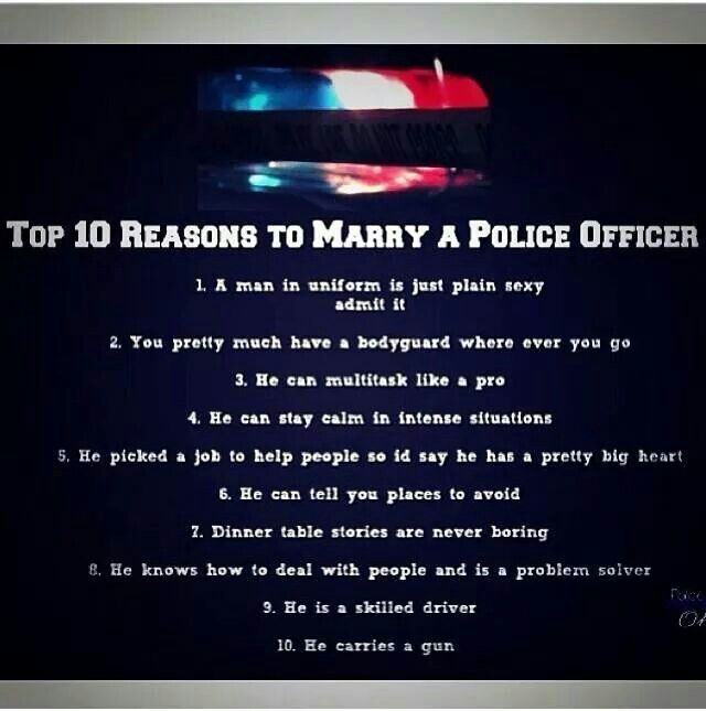 Dating A Police Officer Quotes. QuotesGram