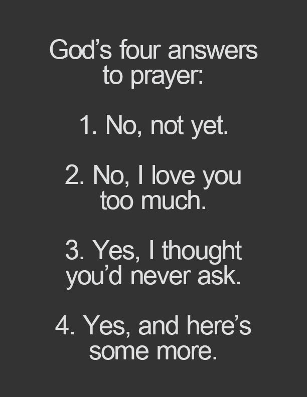 Quotes About God Answering Prayers Quotesgram