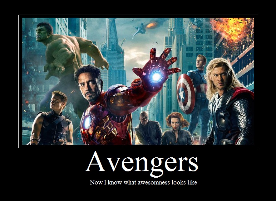 Avengers Inspirational Quotes Poster. QuotesGram