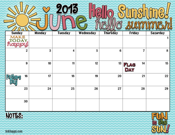 calendar june quotes quotesgram