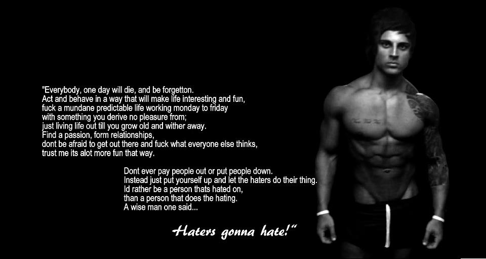 Zyzz Quotes. QuotesGram