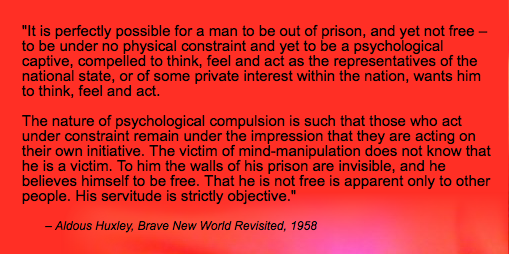 brave new world quotes about conditioning