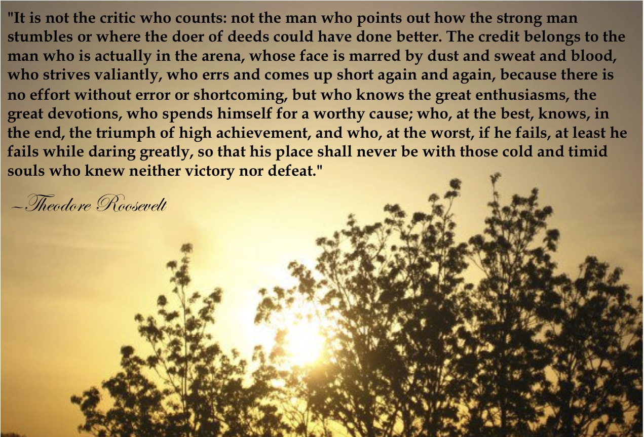Teddy Roosevelt Quotes Critic. QuotesGram