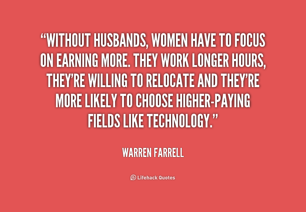 Warren Farrell Quotes. QuotesGram