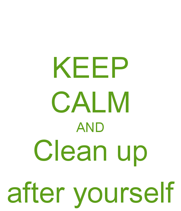 Funny Quotes About Cleaning Up After Yourself. QuotesGram