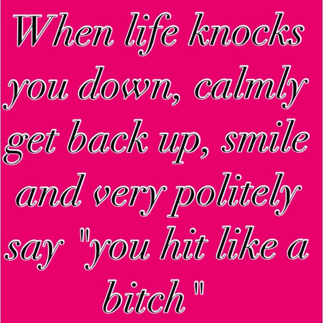 Life Knocks You Down Quotes. QuotesGram