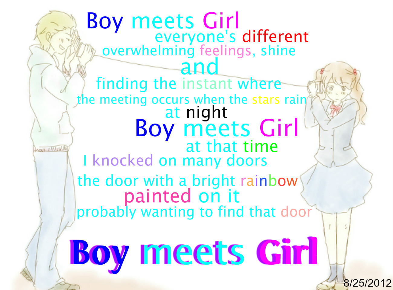 Boy Meets Girl Quotes Quotesgram