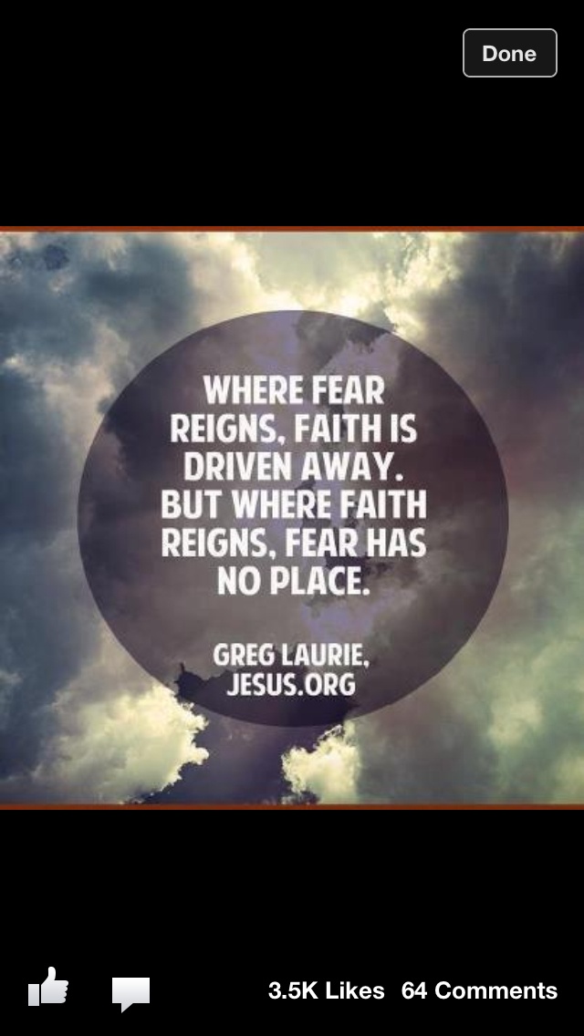 Faith Over Fear Image Quotes. QuotesGram