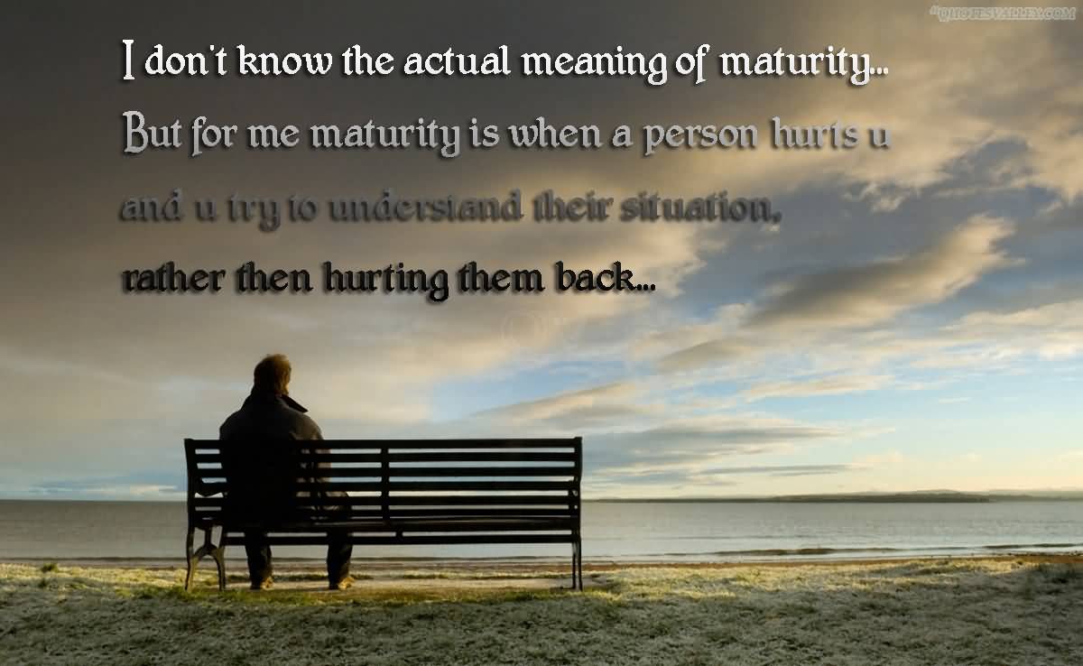 Quotes About Growth And Maturity. QuotesGram