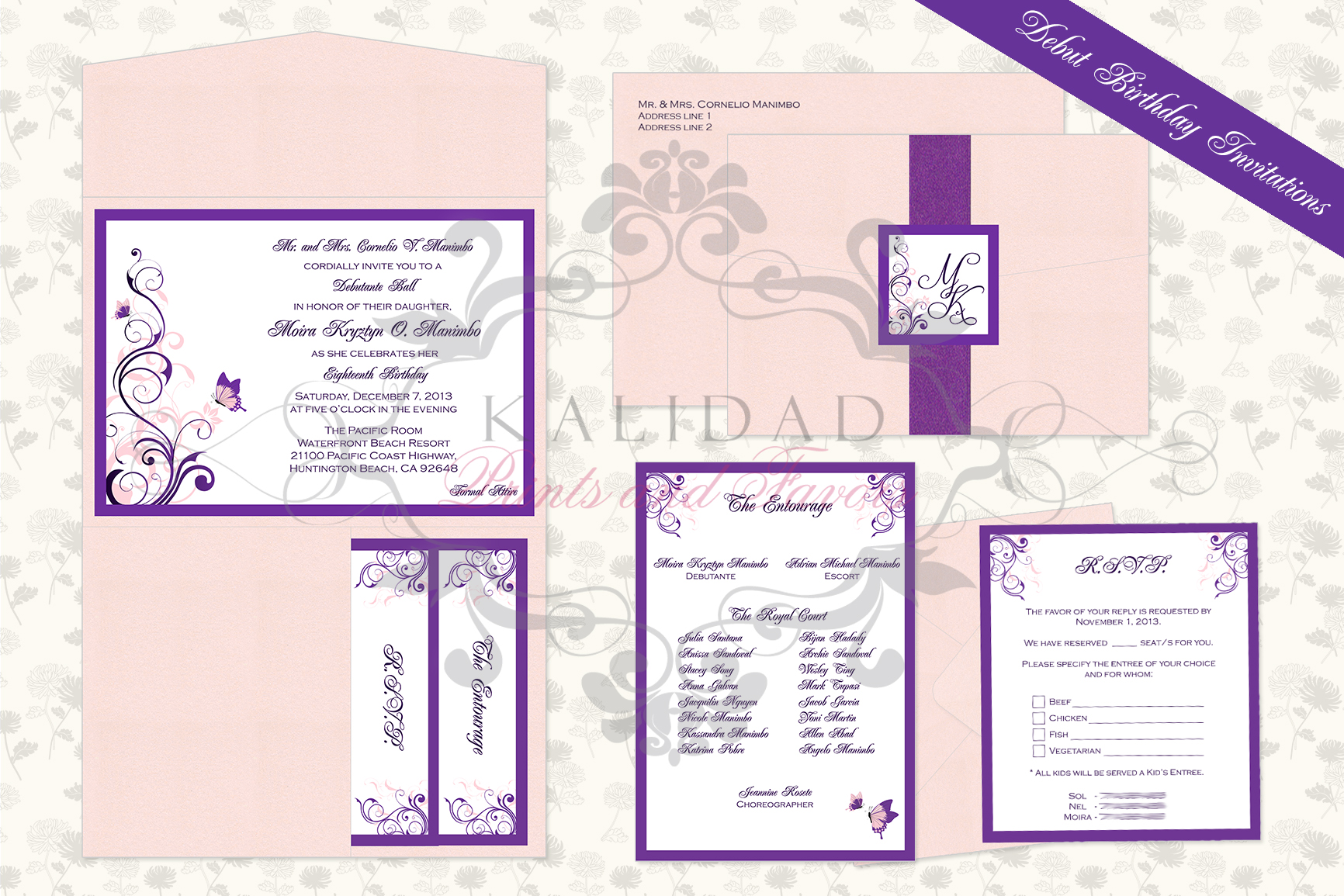 invitation for debut birthday quotes