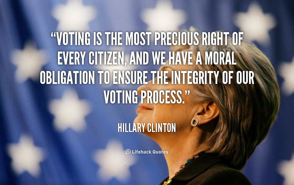 Famous Quotes About Voting Rights. QuotesGram