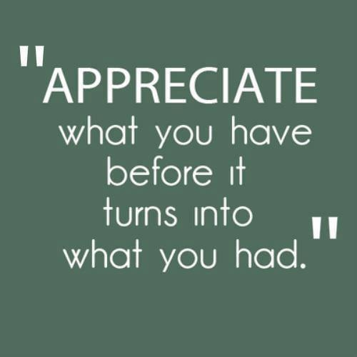 value what you have quotes