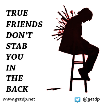 Back Stab You In The Friend Who Quotes.