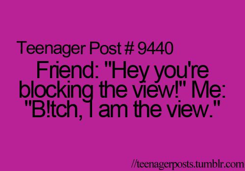 Funny Self Centered Quote 3