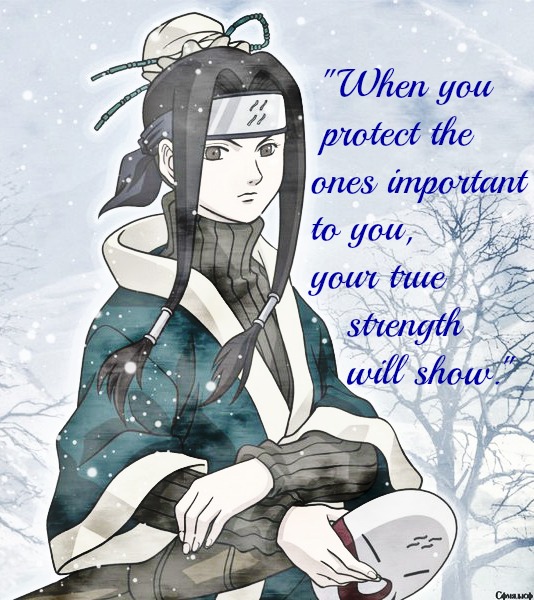 Naruto Haku Quotes.
