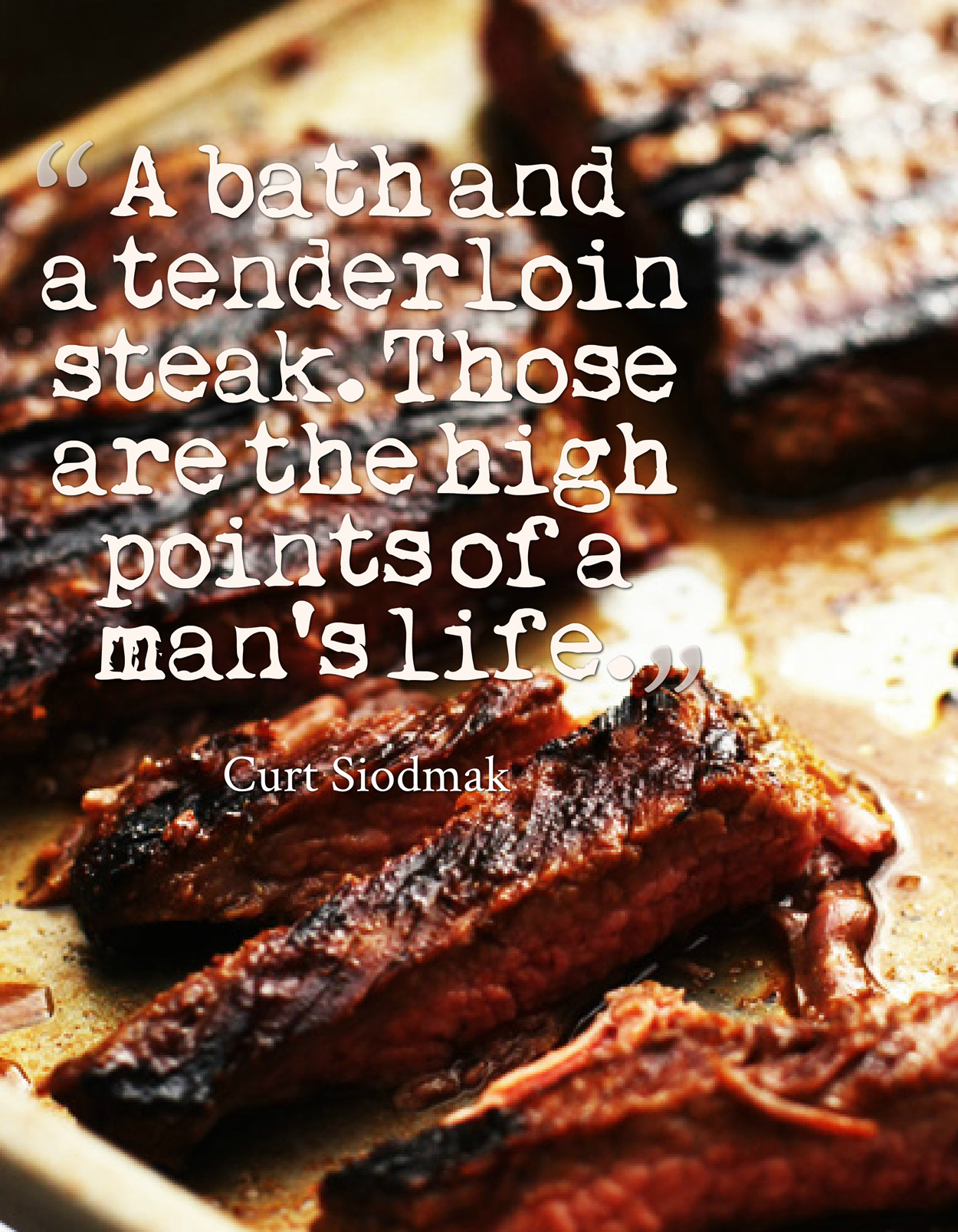 Quotes About Steak. QuotesGram