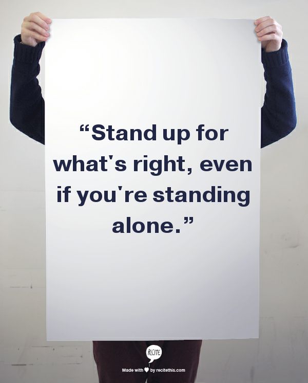 standing up for what is right 2 essay What's the right thing to do some decisions you make aren't terribly important write at least four reasons to back up the statement for your speech 2. standing up for what is right 2 essay What's the right thing to do some decisions you make aren't terribly important write at least four reasons to back up the statement for your speech 2.