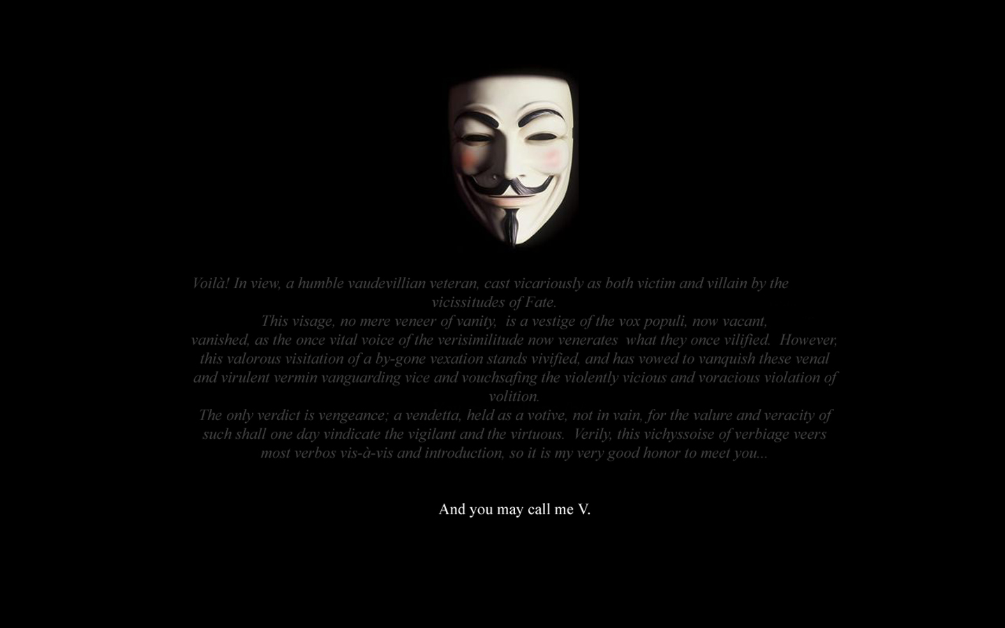 Scary V For Vendetta Quotes Quotesgram