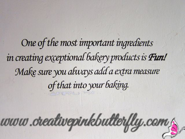 Inspirational Quotes About Baking. QuotesGram