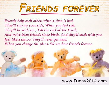 Friends Forever Funny Quotes. QuotesGram