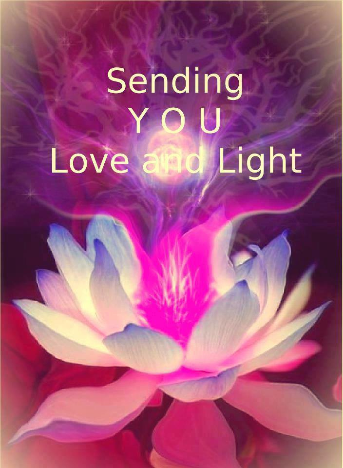 Sending Love And Light Quotes. QuotesGram