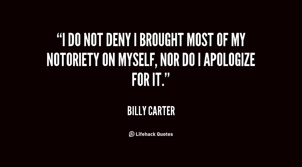 Billy Carter Quotes. QuotesGram