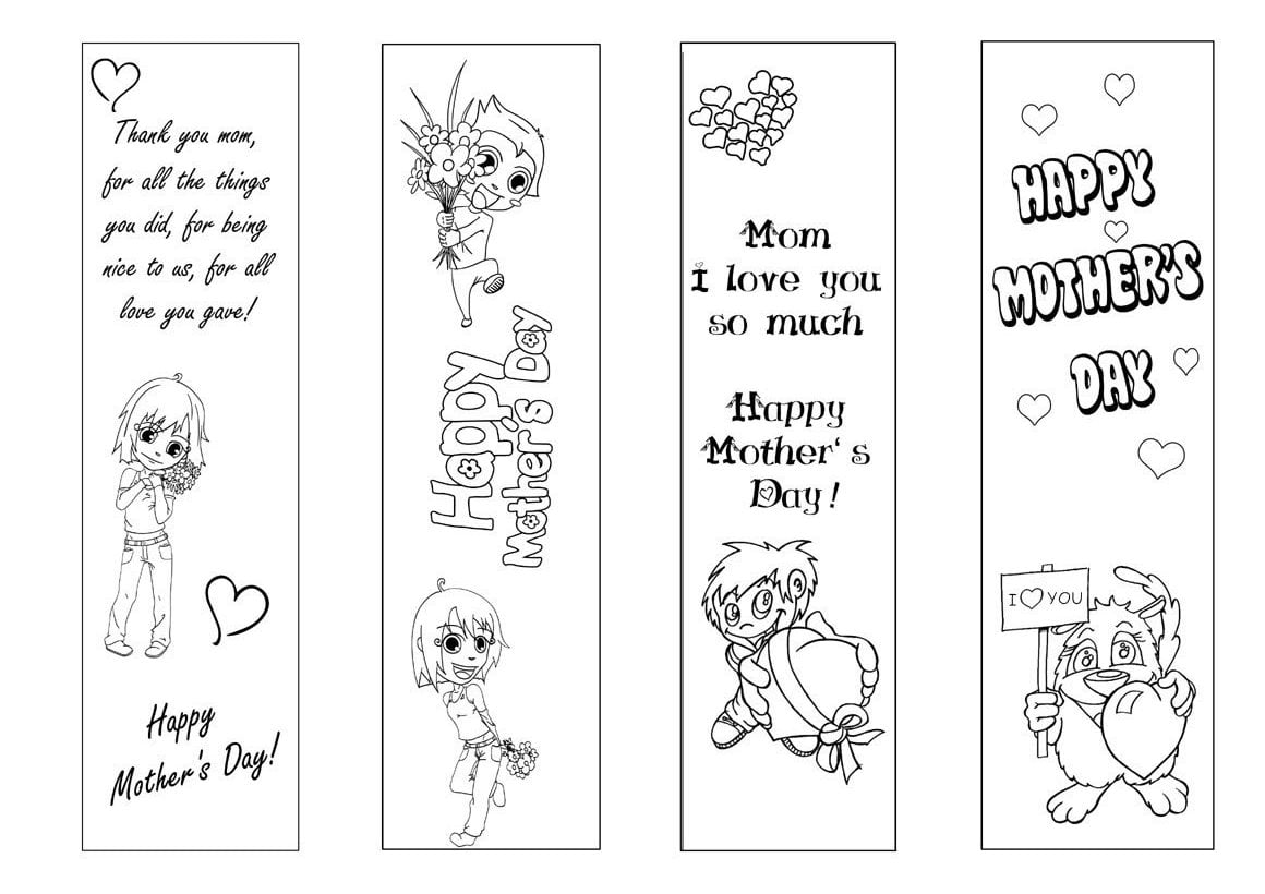 Mothers Day Bookmark Templates With Quotes. QuotesGram