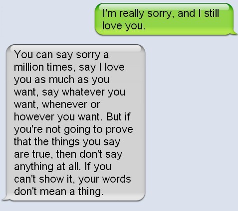 Love quotes for him to say sorry