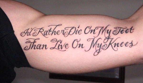 Inspirational Tattoo Quotes About Honesty. QuotesGram