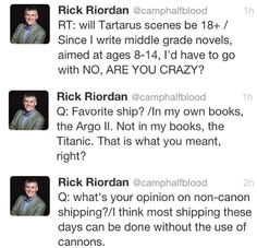 Rick Riordan Quotes. QuotesGram