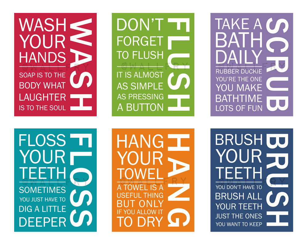 Printable Bathroom Quotes QuotesGram