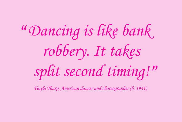 Humorous Quotes About Dancing.