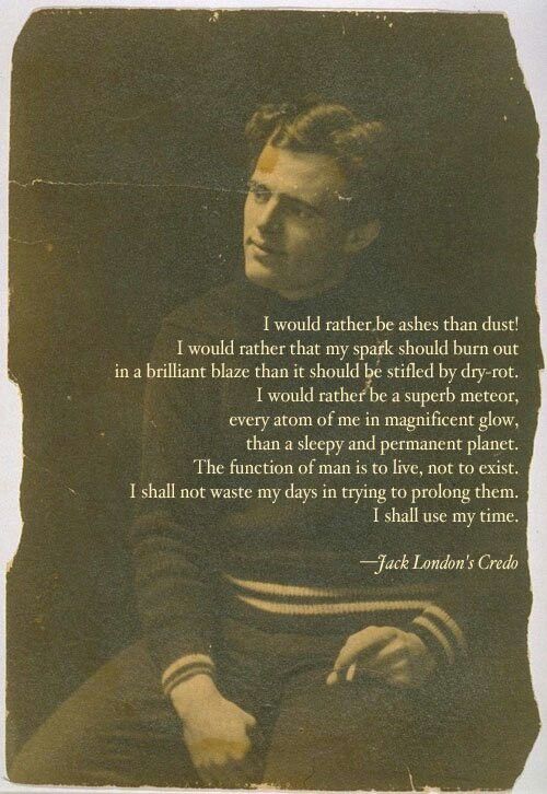 Life Quotes Jack London. QuotesGram