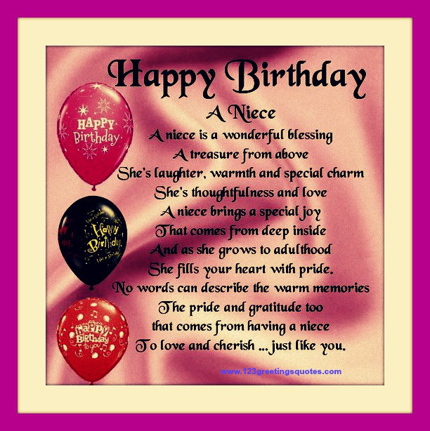 Funny Birthday Quotes For Niece. QuotesGram