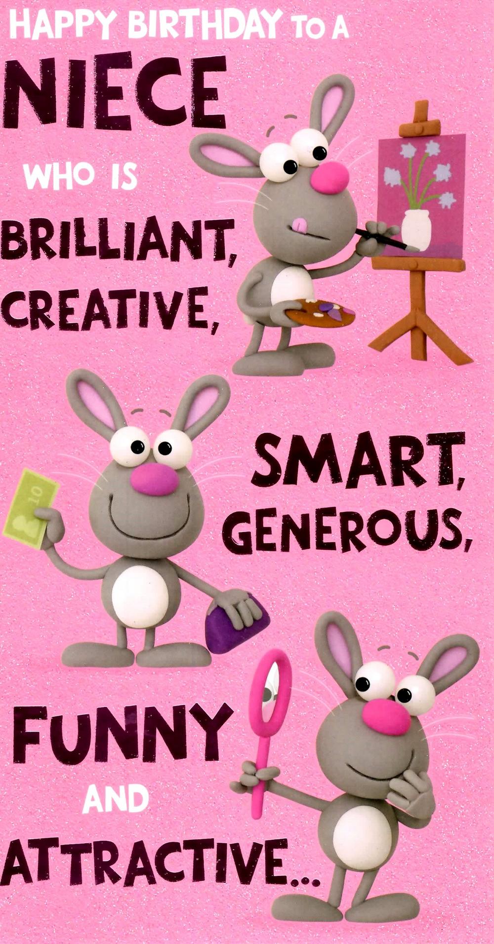 Birthday Card For Niece Quotes QuotesGram