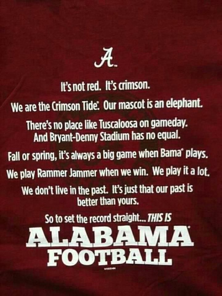 Alabama Football Funny Quotes