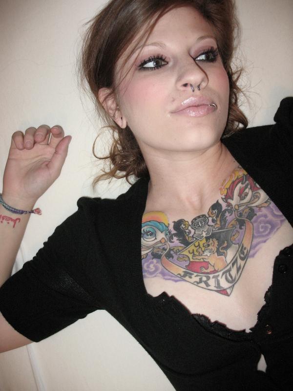 Queen Bee Tattoo and Salon  Beautiful ram skull chest piece by Jinelle  jinelletattoos  Facebook