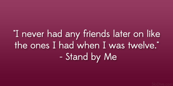 Stand By Me Friends Quote Friends Standing Quotes. Quotesgram