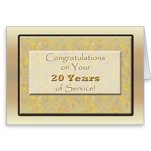 20 Years Of Service Quotes Quotesgram