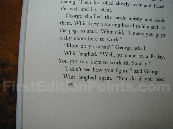 Quotes From Of Mice And Men With Page Numbers. QuotesGram