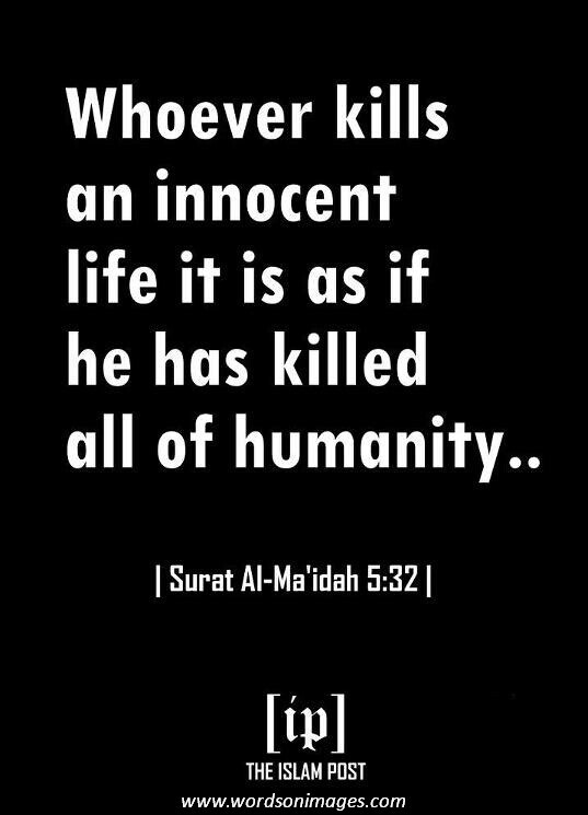 Quotes About Killing Innocent People. QuotesGram