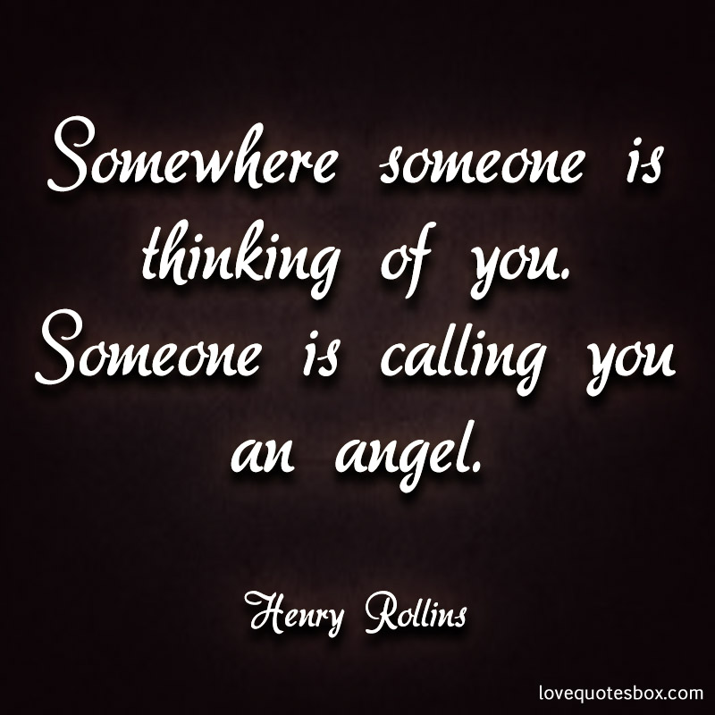Thinking Of Someone Quotes. QuotesGram