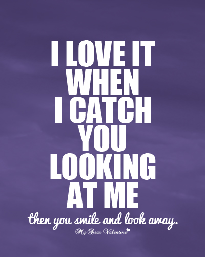 You catch a at you when staring man Why do
