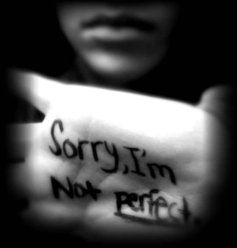 im sorry im not perfect